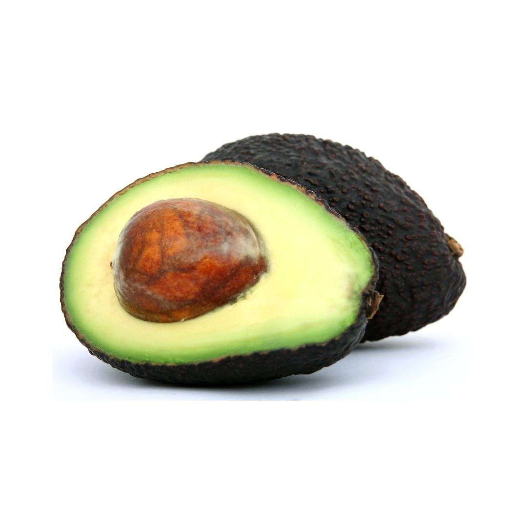 Aguacate a la mitad