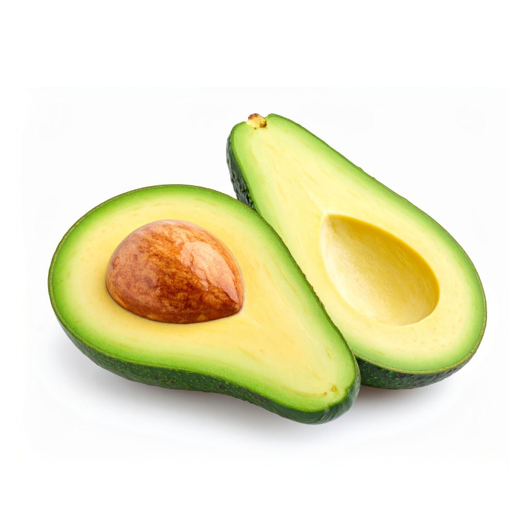 Aguacate Bacon partido a la mitad